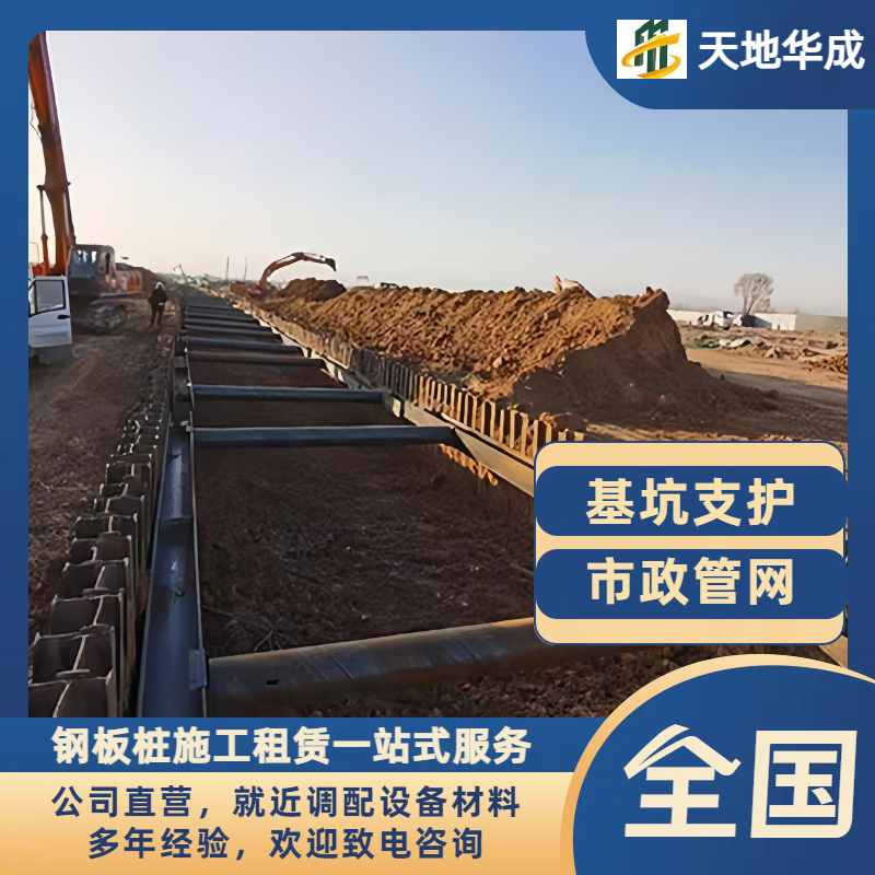 莱城钢板桩支护